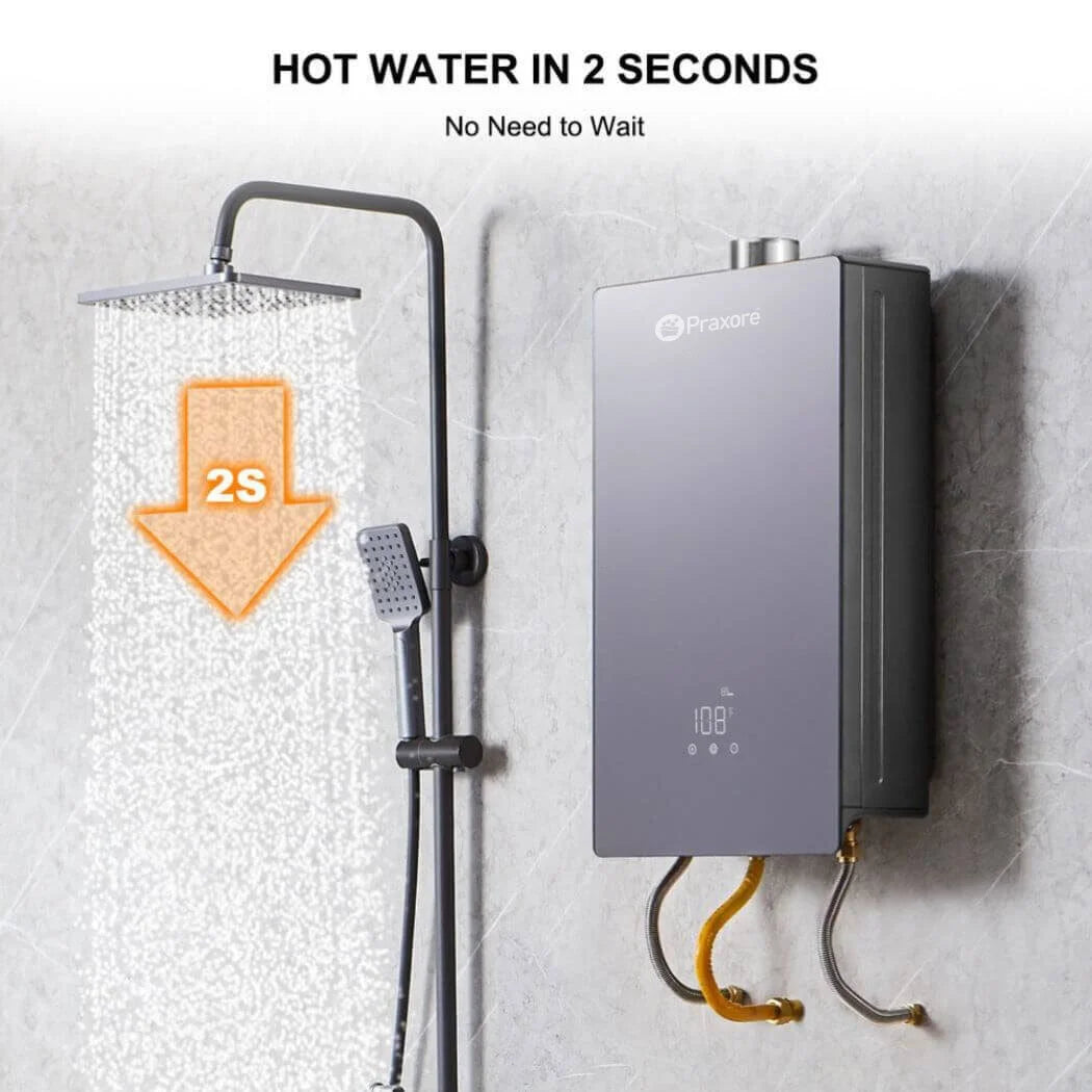 Praxore 4.22 GPM Indoor Tankless Hot Water Heater