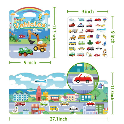 Reusable Sticker Book