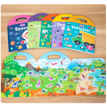 Reusable Sticker Book