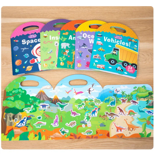 Reusable Sticker Book